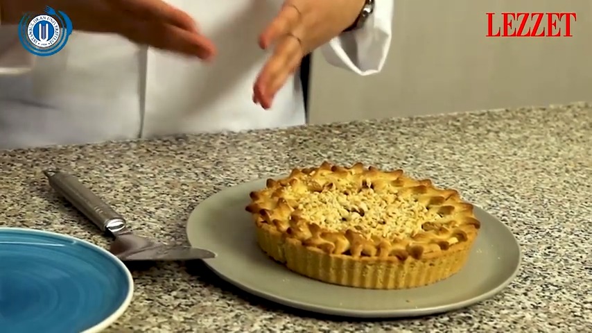 fırında pişirilmiş tart