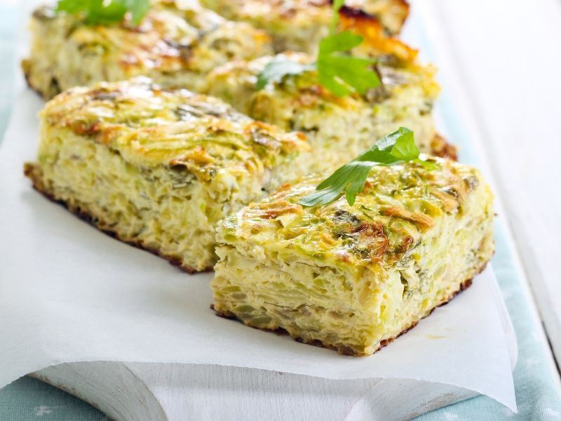 Kabaklı Frittata