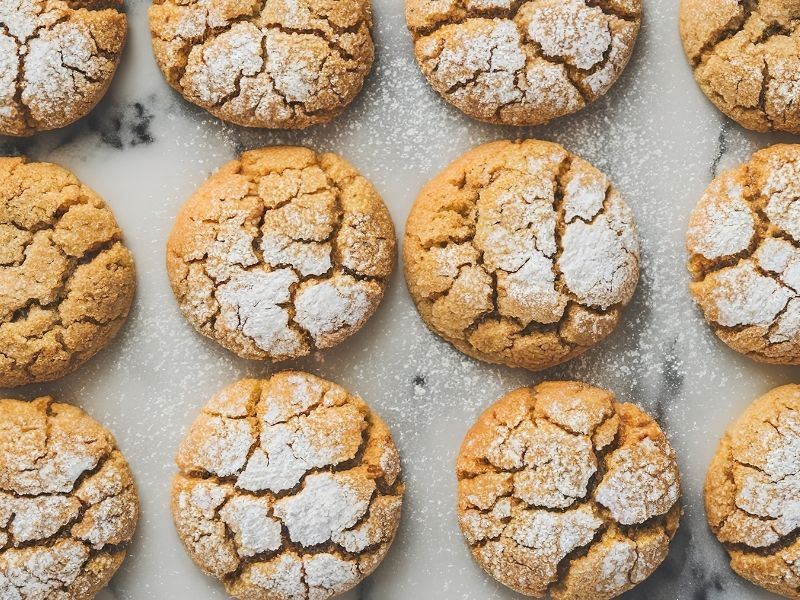 Ferah Bir Dokunuş: Damla Sakızlı Bademli Kurabiye