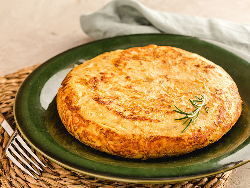 Hızlı Patates Omleti