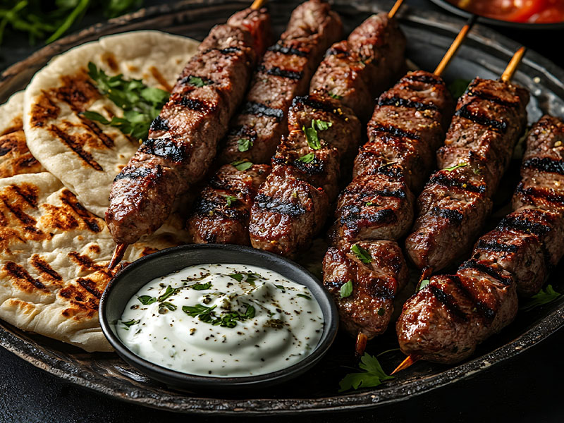 şiş köfte