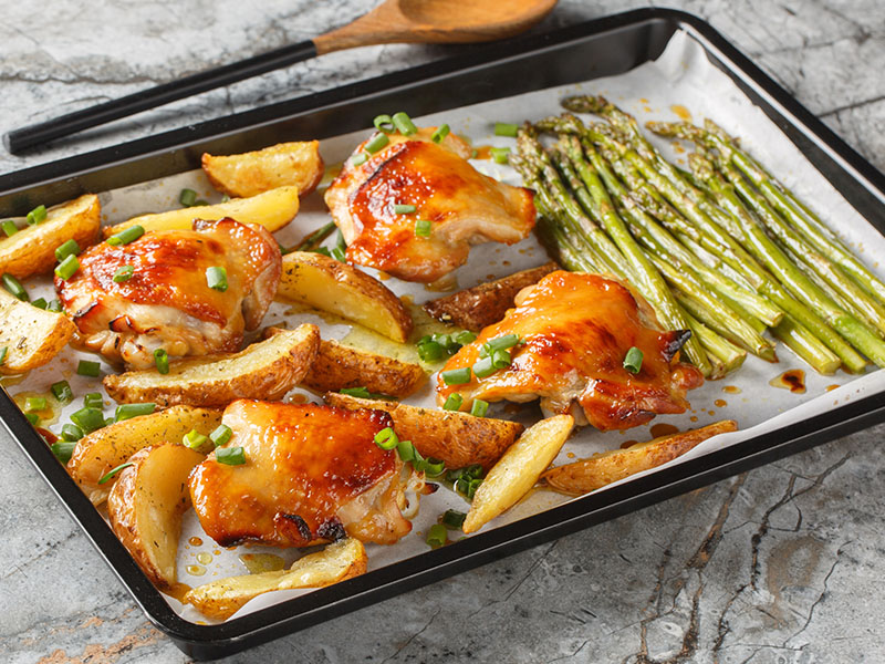 Tavuklu Patates Tava