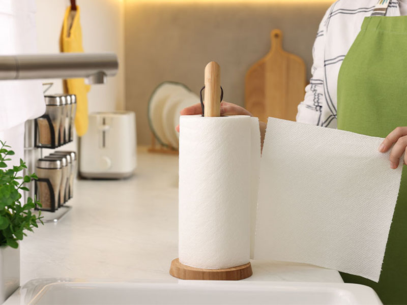 Fazla Yağı Kağıt Havlu ile Alma