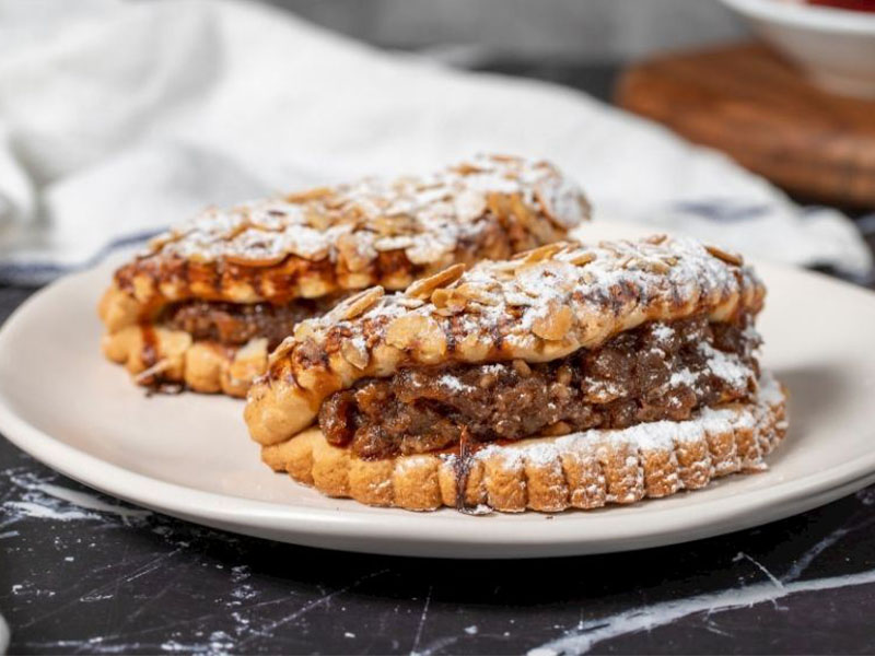 Elmalı Tarçınlı Kurabiye (Tatlandırıcısız)