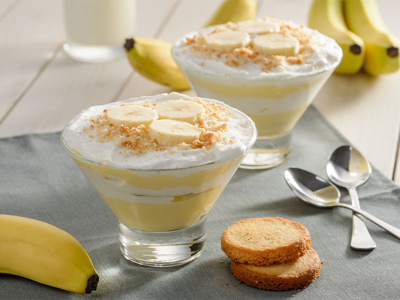 bisküvili muzlu puding