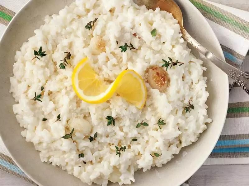 arpacık soğanlı risotto