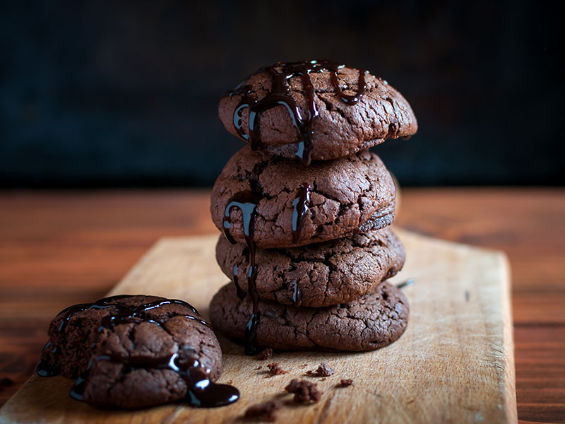 Ağustos - Bitter Çikolatalı Kurabiye