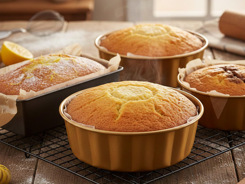 Sade Kek / Yumuşak Kek (Vanilyalı, Limonlu vb.)