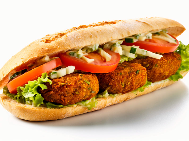Falafel Sandwich (Orta Doğu)