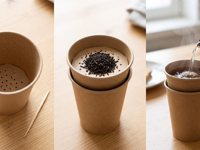 Delikli Bardak Hazırlama Tekniği