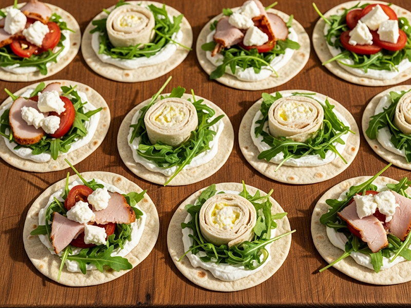 Mini Lavaş Ruloları
