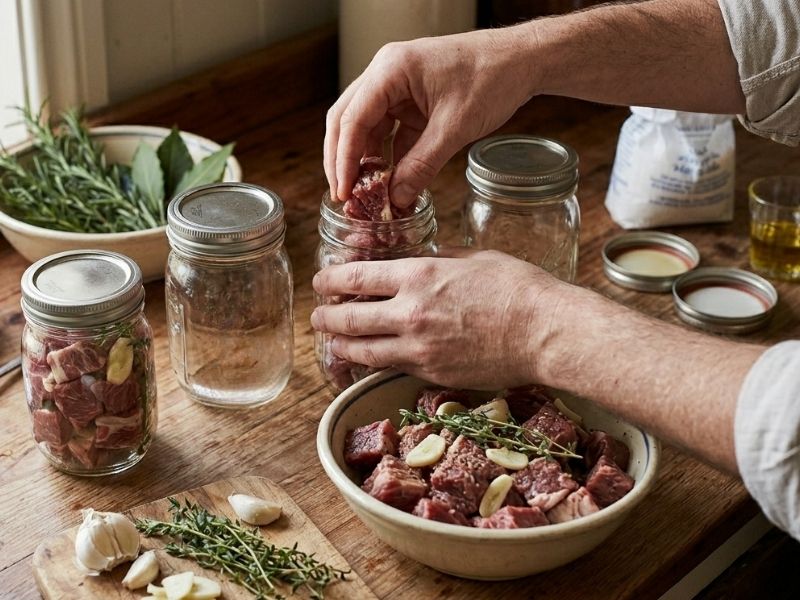 Confit Mantığı İle Lokum Gibi Et 
