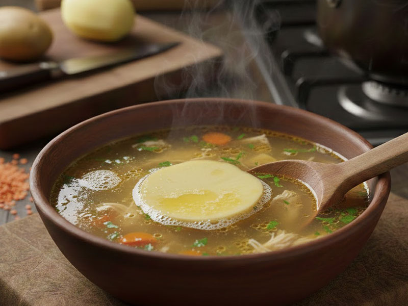 Köpük ve Fazla Yağı Toplamaya Yardımcı Olmak İçin