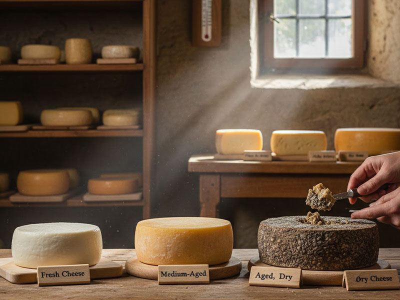 Peynirin olgunlaştırılması