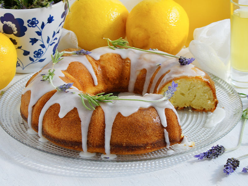 lavantalı limonlu kek