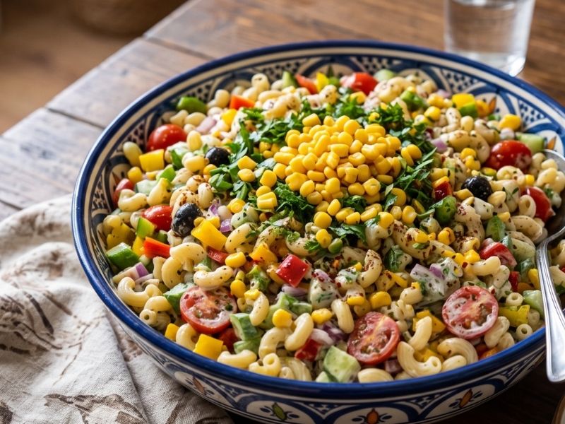 Mısırlı Makarna Salatası