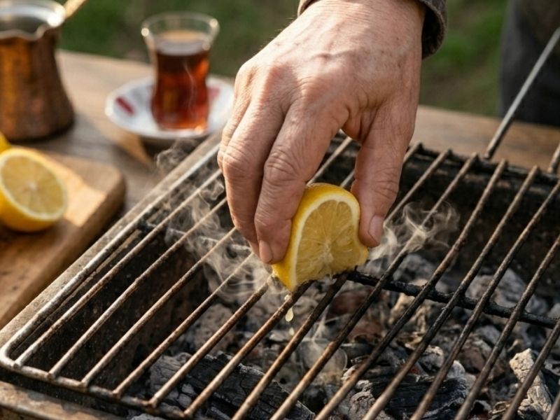 Limonun Tele Doğrudan Uygulanması Ve Ovalama
