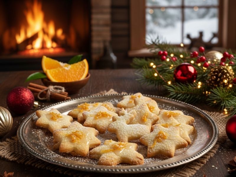 Portakallı Kurabiye