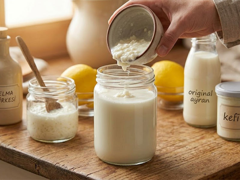 Yoğurt Yerine Fermente Gıda Kullanma