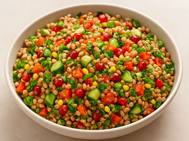 buğday salatası
