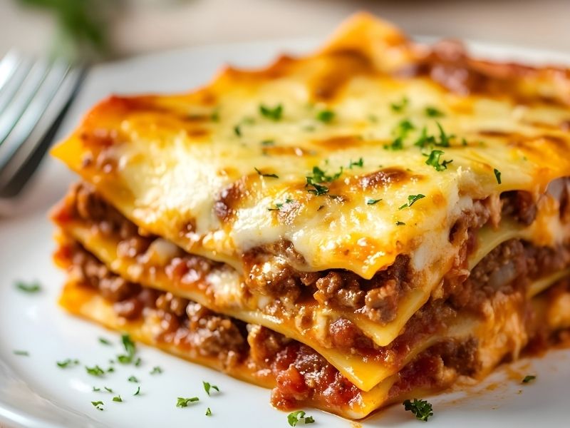 Bol Domatesli Ve Sulu Bir Bolognese Harcı Hazırlayın