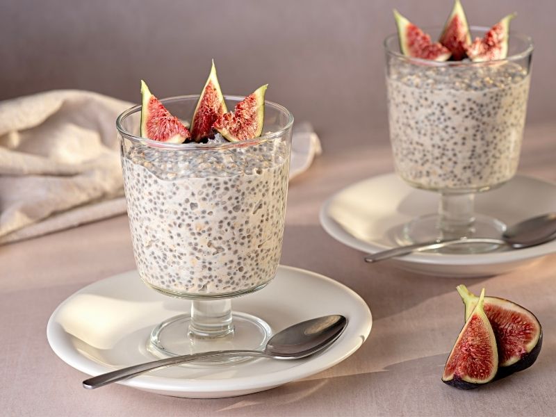 İncirli Chia Puding