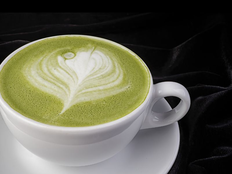 pistachio latte