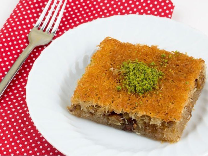 Kadayıfı iyice ayırmak