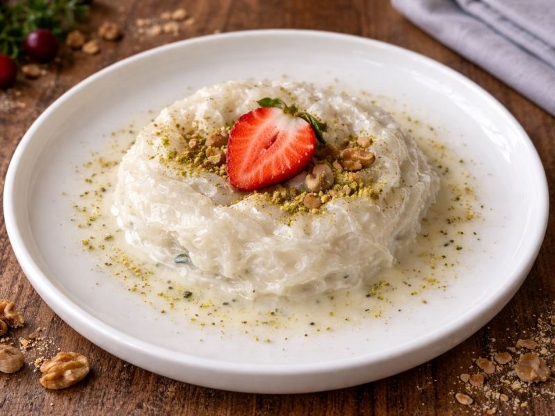 Cevizli Güllaç Sarma Tarifi