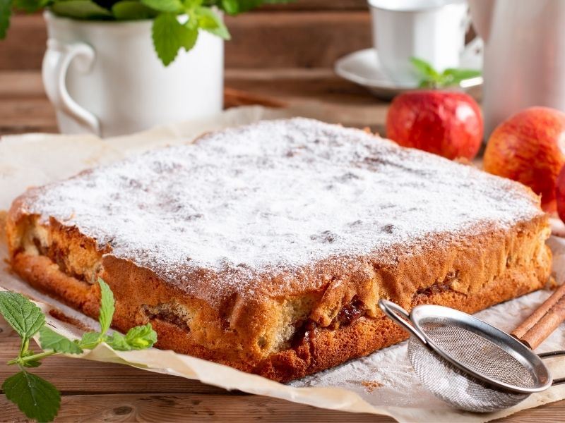 Borcamda Elmalı Kek 