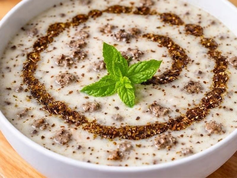 Kıymalı Yoğurt Çorbası Tarifi