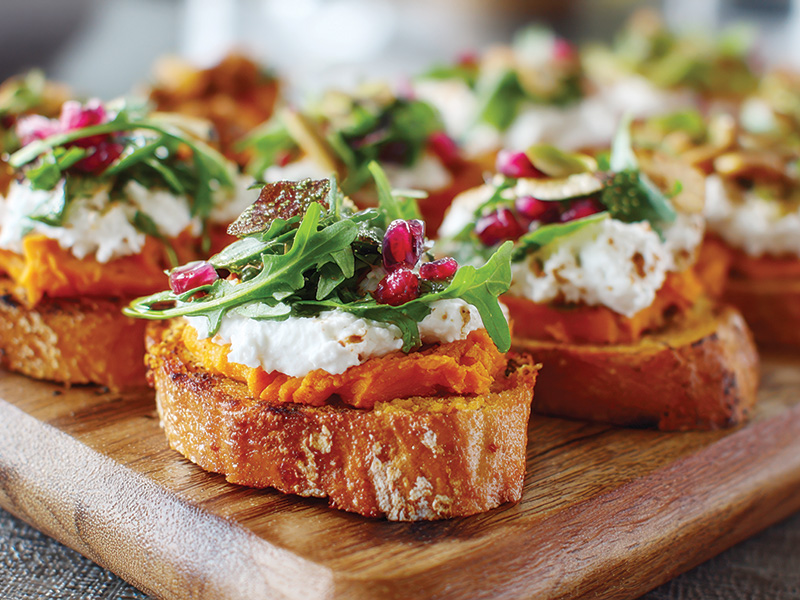 Bruschetta Tricolore