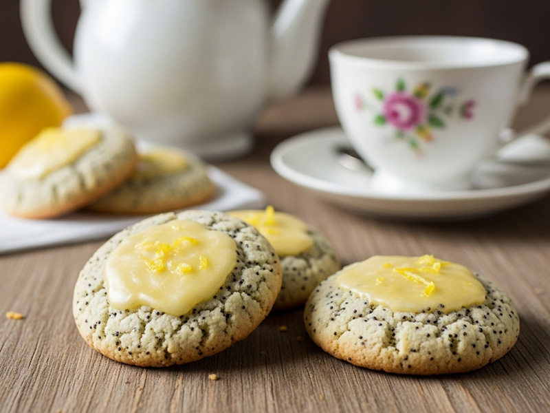 Limonlu Haşhaşlı Kurabiye