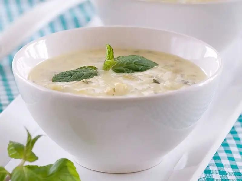 kremal�� zencefilli patates çorbası