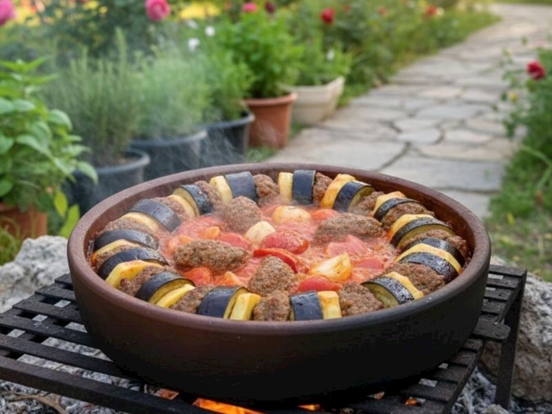 Fırında Patlıcan Kebabı