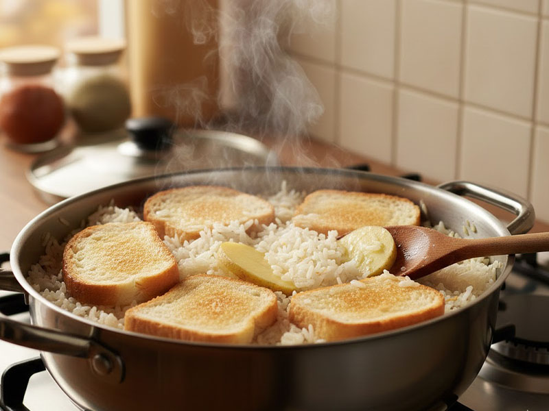 Ekmek veya Patates Kullanma Yöntemi