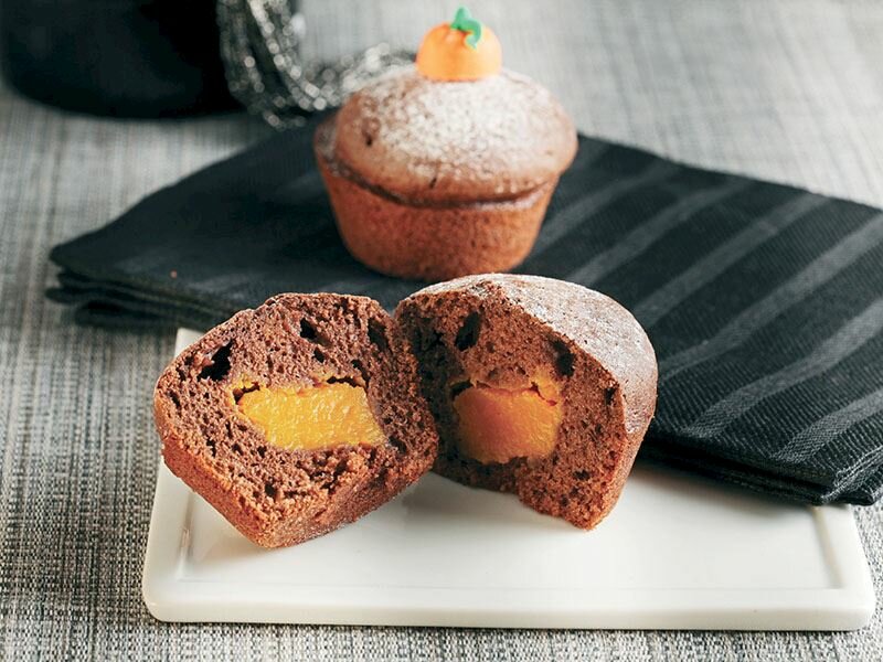 şekersiz kayısılı muffin