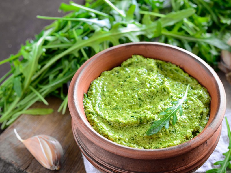 rokalı pesto sosu