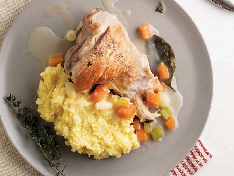 çiftlik usulü püreli incik