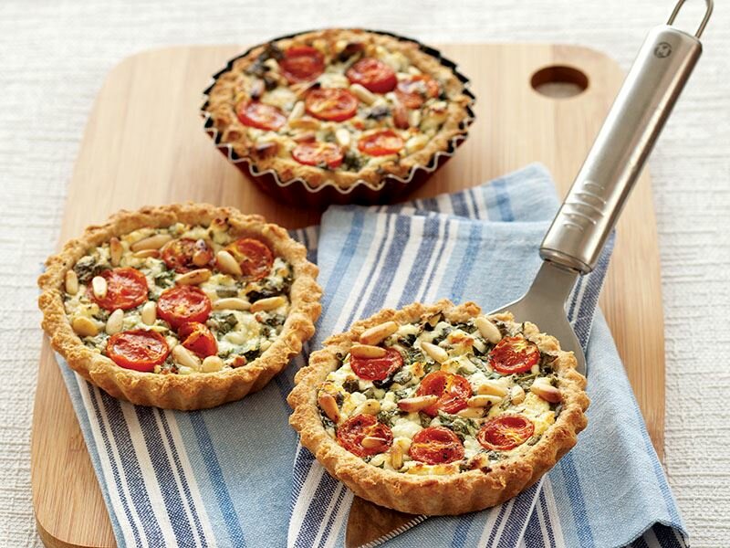 rokalı keçi peynirli mini tart