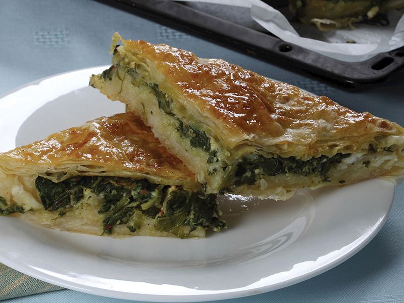 yumurtalı ıspanaklı börek