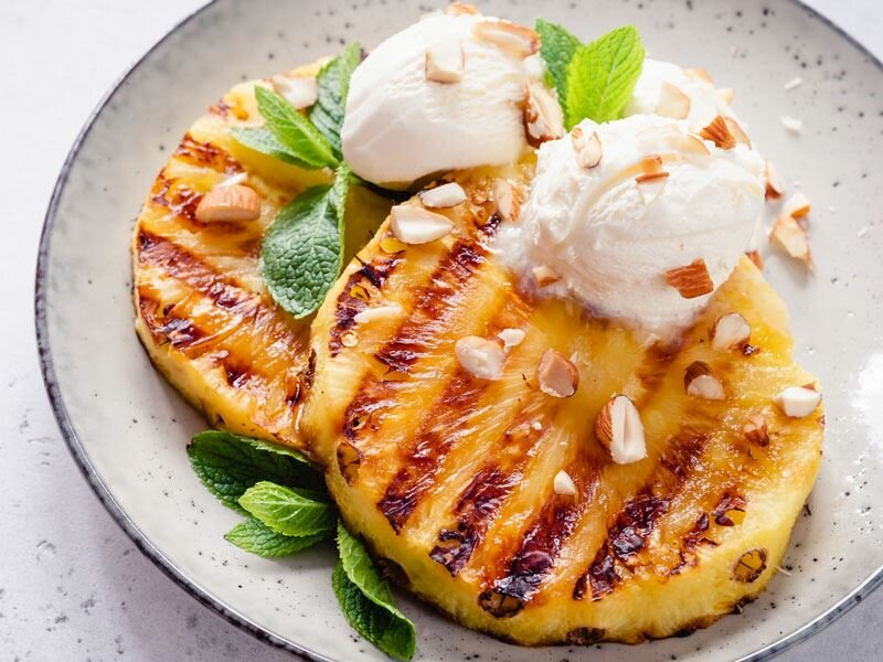 thai grilled pineapple
