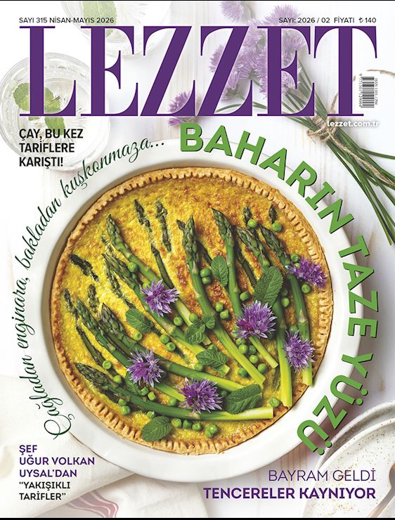 Lezzet Dergisi Nisan-Mayıs 2026 sayısı