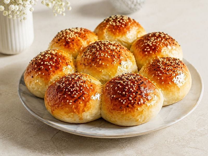 1 Şişe Maden Suyuyla Kabaran Hamur Tarifi