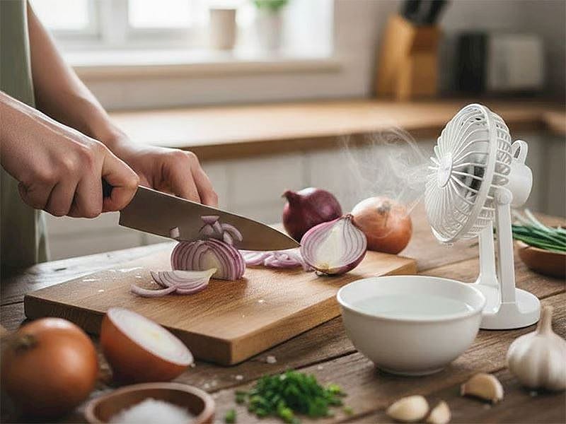 5 AYRI ANNE TAKTİĞİ İLE SOĞAN DOĞRARKEN AĞLAMAYA SON!