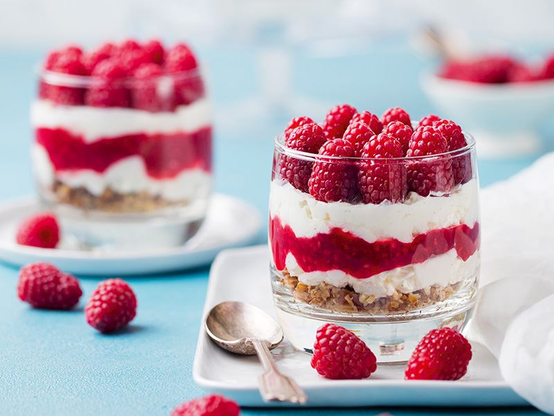 Ahududulu Dondurmalı Cheesecake Tarifi