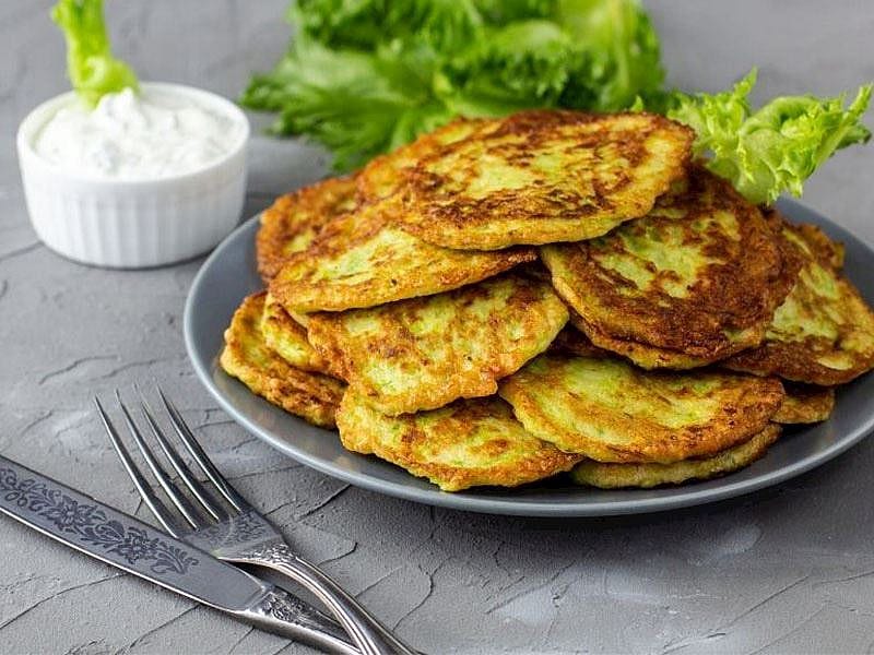Airfryer'da Kabak Mücver Tarifi
