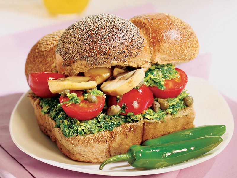 Akdeniz usulü sandviç