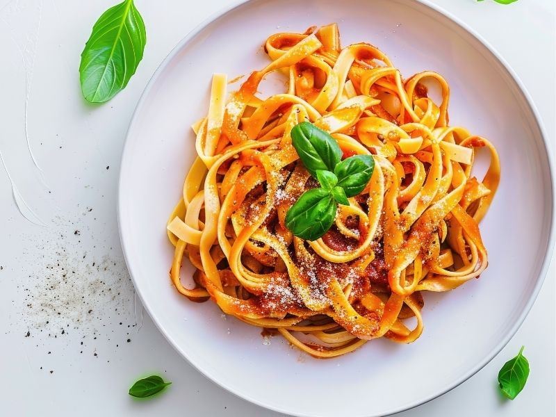  Amatriciana Soslu Spagetti 