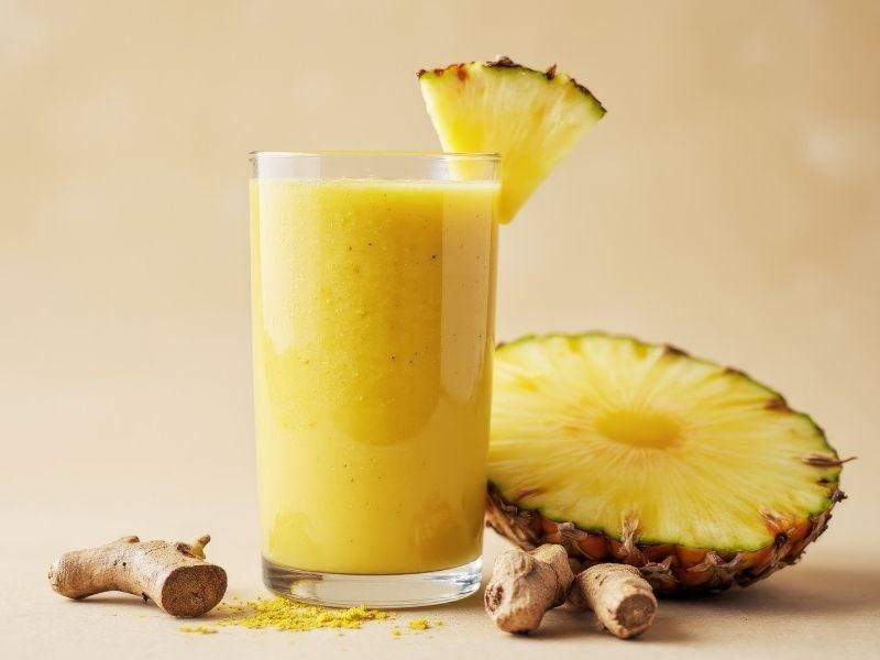 Ananaslı Baharatlı Smoothie